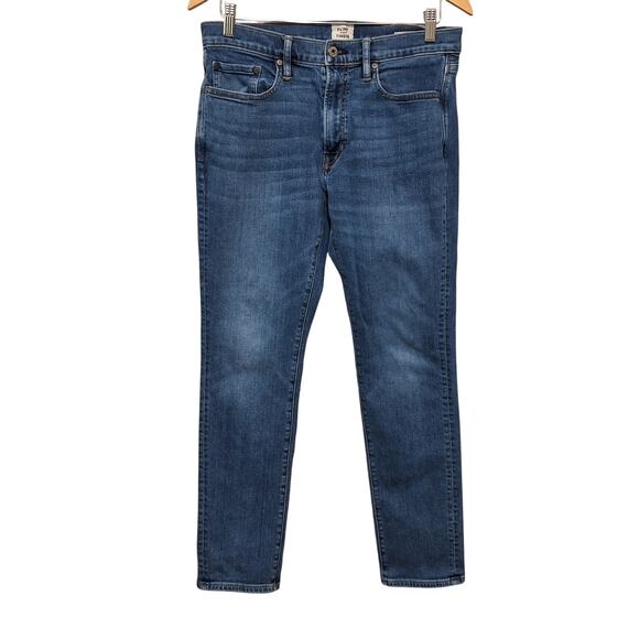 Flint & Tinder Jeans Men 31 (30x30)* Slim Tapered Medium Candiani Stretch Denim - Picture 1 of 13